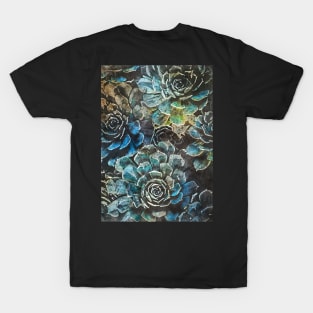 succulents flora art #succulents #flora T-Shirt